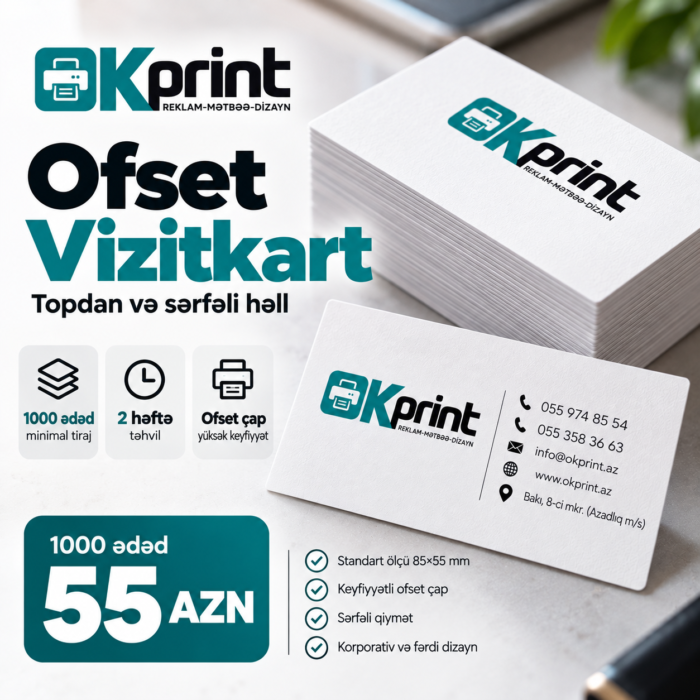 Ekonom vizitkart, Ucuz vizitka, ucuz vizitkart. Vizitka sifarişi, vizitkartlar