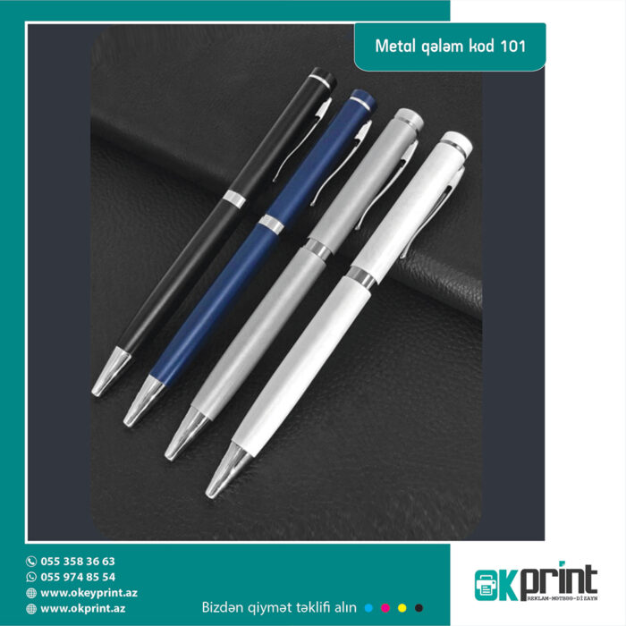 metal qələm kod 101