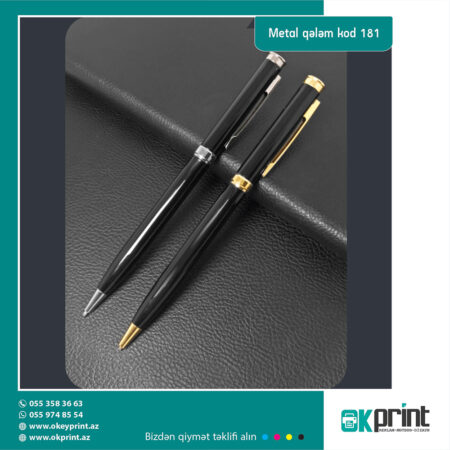 metal qelem kod 181