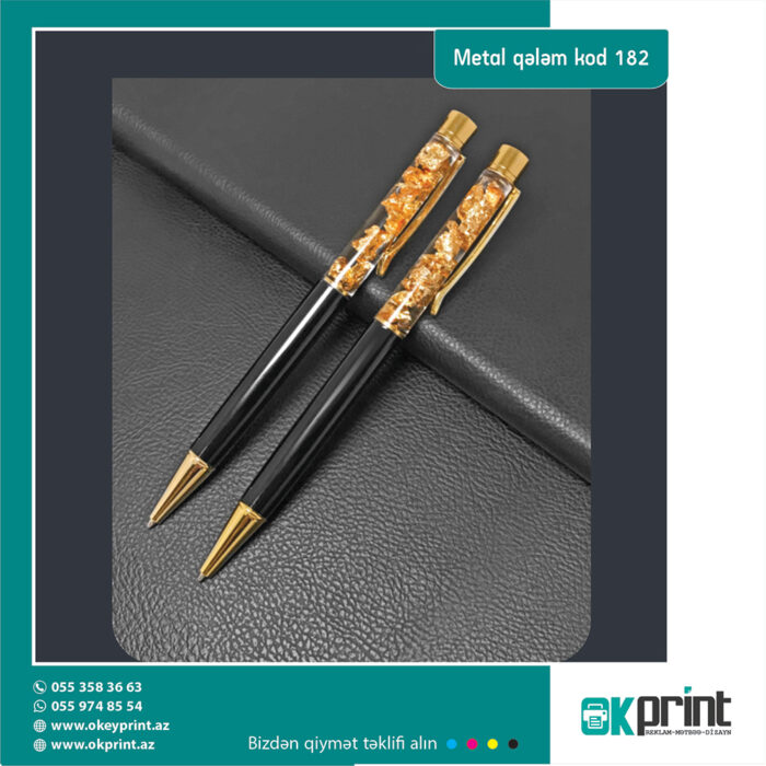 metal qelem kod 182