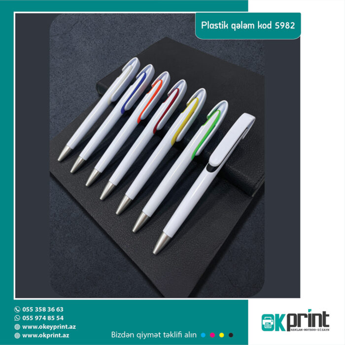 Qələm plastik 5982