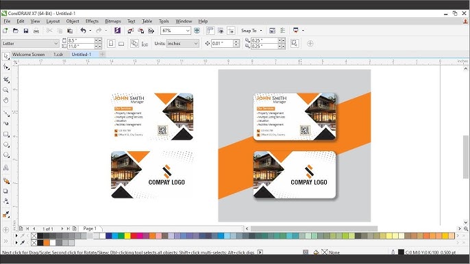 oval vizitka sifarişi